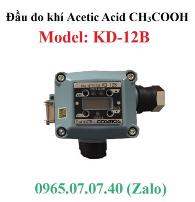 Đầu đo dò khí độc Acetic Acid CH3COOH KD-12B Cosmos