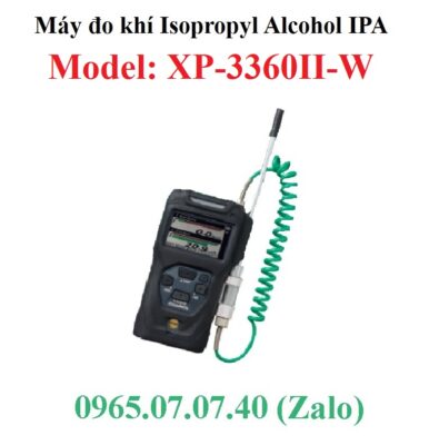 Máy thiết bị đo dò khí độc IPA Isopropyl Alcohol Iso Propyl Ancol theo ppm và %LEL XP-3360II-W Cosmos