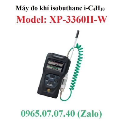 Máy thiết bị đo dò khí gas i-C4H10 Isobuthane iso butan theo ppm và %LEL XP-3360II-W Cosmos