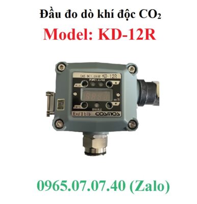 Đầu đo dò khí độc CO2 KD-12R Cosmos