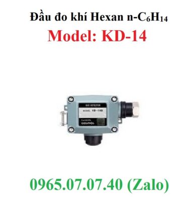 Đầu đo dò khí Hexan n-C6H14 n-Hexanoic KD-14B Cosmos