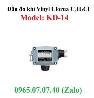 Đầu đo khí vinyl clorua C2H3Cl Vinyl chloride KD-14B Cosmos