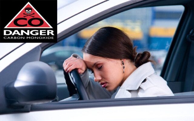 ngo doc khi co co2 tren o to