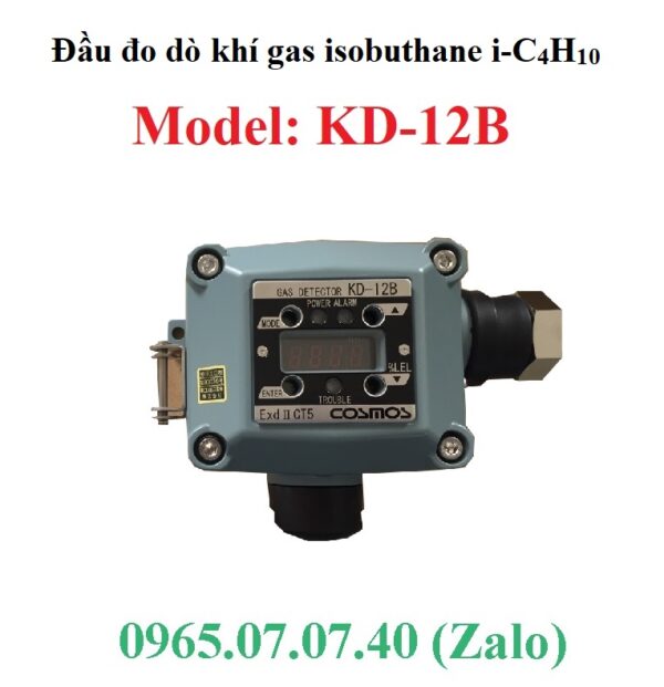 Đầu đo dò khí gas isobuthane i-C4H10 KD-12B Cosmos