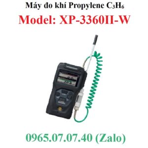 Máy thiết bị đo dò khí độc Propylene C3H6 Propylen theo ppm và %LEL XP-3360II-W Cosmos