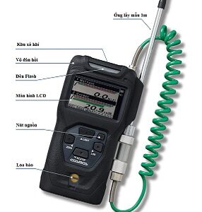 Máy thiết bị đo dò khí độc n-Hexane n-C6H14 n-Hexan theo ppm và %LEL XP-3360II-W Cosmos