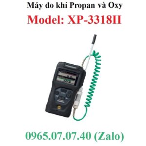 Máy thiết bị đo dò khí gas Propane C3H8 Propan và Oxy o2 XP-3318II Cosmos