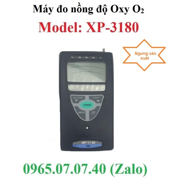 Máy đo khí Oxy O2 Oxygen XP-3180 Cosmos