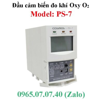 Đầu đo dò khí Oxygen O2 Oxy PS-7 Cosmos