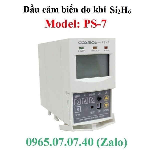 Đầu đo dò khí độc Disilane Si2H6 PS-7 Cosmos