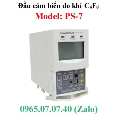 Đầu cảm biến đo khí độc C4F6 Ps-7 Cosmos