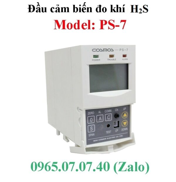 Đầu đo dò khí độc Hydrogen Sulfide H2S PS-7 Cosmos