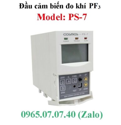 Đầu đo khí độc Phosphorus Trifluoride PF3 PS-7 Cosmos