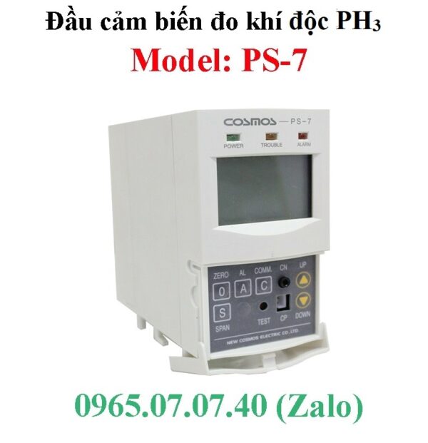 Đầu đo khí độc Phosphine PH3 Phốt phin PS-7 Cosmos