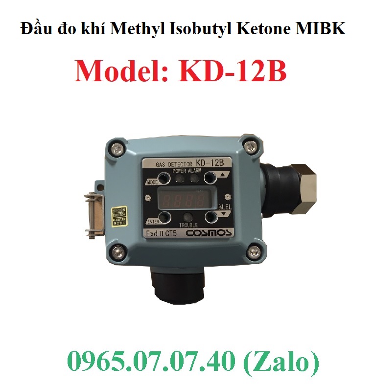 Đầu đo dò khí độc MIBK KD-12B 1 Đầu đo dò khí độc MIBK KD-12B Cosmos
