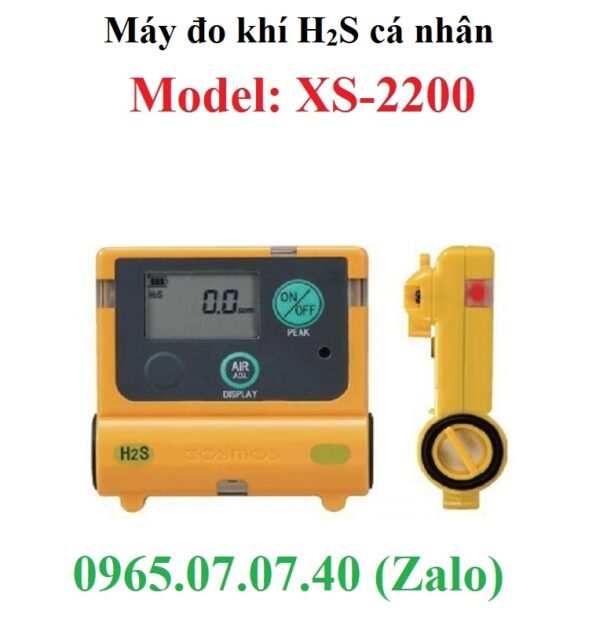 Máy đo khí H2S cầm tay XS-2200 Cosmos