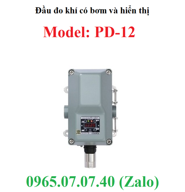 Đầu đo khí cháy nổ có bơm hút PD-12 Cosmos