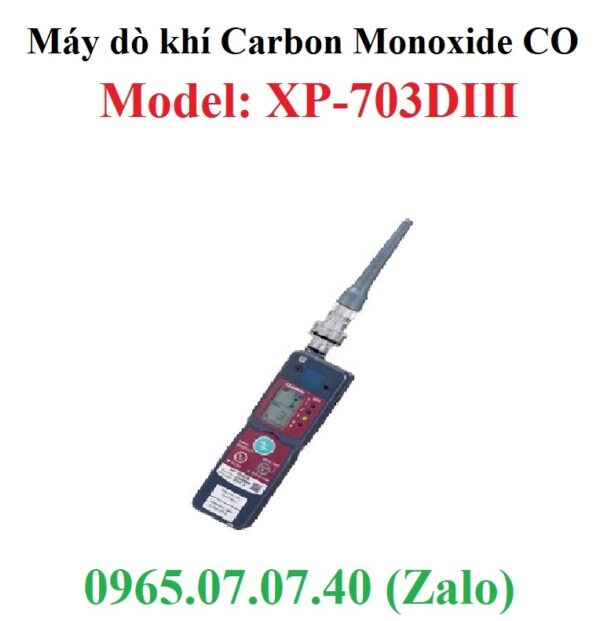 Máy dò phát hiện rò rỉ khí Carbon Monoxide CO Cacbon monoxit XP-703DIII Cosmos