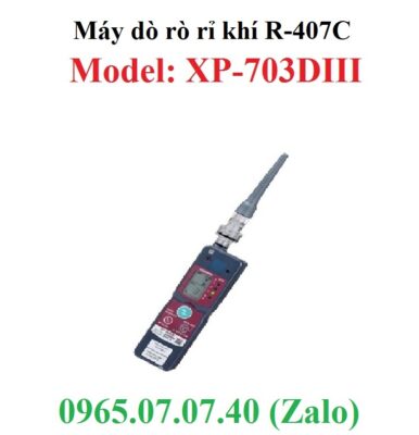 Máy dò rò khí R-407C R407C XP-703DIII 8 Máy dò rò khí R-407C R407C XP-703DIII Cosmos