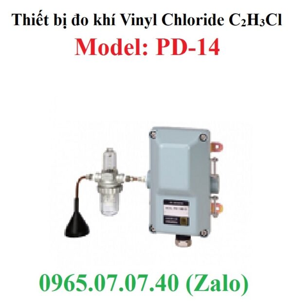 Cảm biến đo khí Vinyl Chloride C2H3Cl Vinyl Clorua PD-14 Cosmos