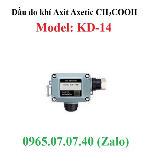 Đầu đo dò khí Axit Axetic CH3COOH Acetic Acid KD-14B Cosmos