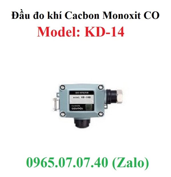 Đầu đo khí Cacbon monoxit CO Carbon monoxide KD-14 