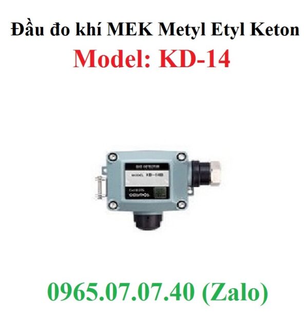 Đầu đo dò khí Metyl Etyl Keton MEK Methyl Ethyl Ketone KD-14 Cosmos