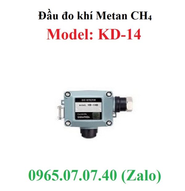 Đầu đo dò khí Metan CH4 Methane KD-14B Cosmos