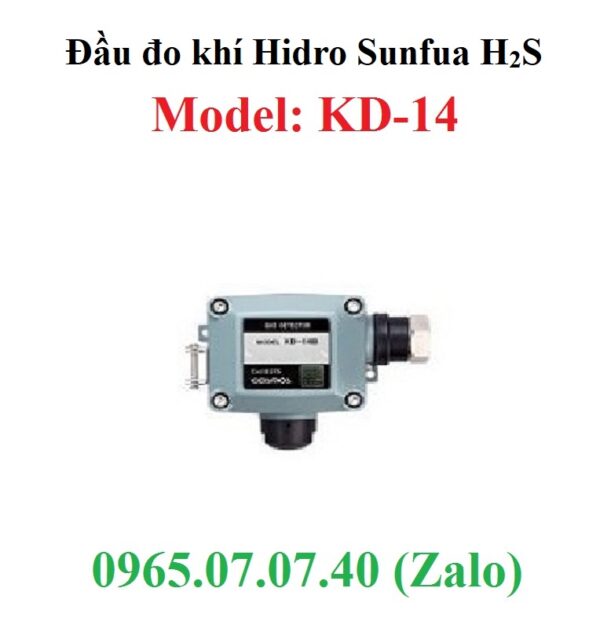 Đầu đo dò khí Hidro Sunfua H2S Hydrogen Sulfur KD-14 Cosmos