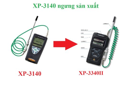 Lưu ý về loại khí đo của XP-3340II Cosmos