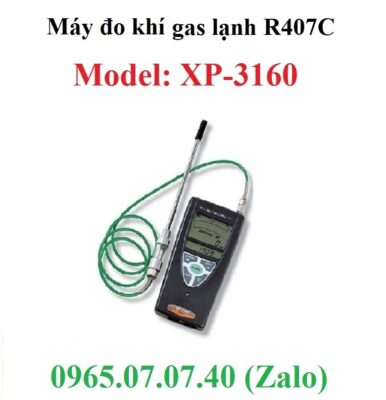 Máy đo khí gas nén lạnh R407C XP-3160 Cosmos