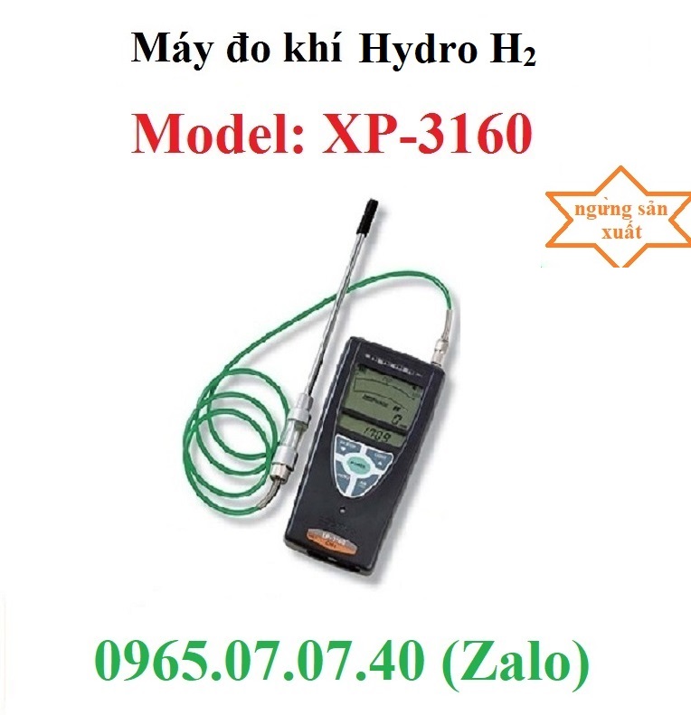 Máy đo nồng độ khí Hydro H2 XP-3160 1 Máy đo nồng độ khí Hydro H2 XP-3160 Cosmos