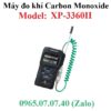 Máy thiết bị đo dò khí độc CO Carbon Monoxide theo ppm XP-3360II Cosmos