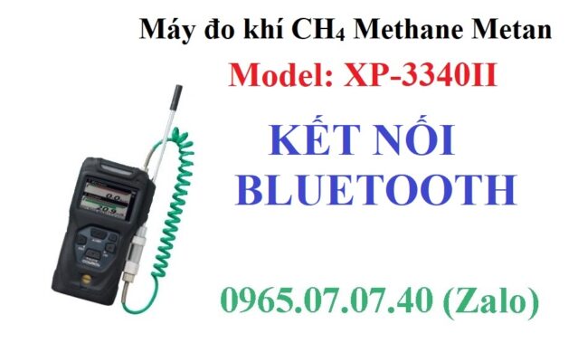 Bluetooth máy đo khí Methane CH4 XP-3340II Cosmos