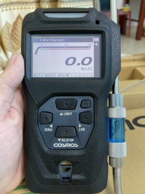 Hướng dẫn zero máy đo khí Methane XP-3310II Cosmos