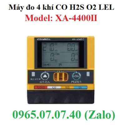 Lưu ý về máy đo 4 loại khí XA-4400II cũ