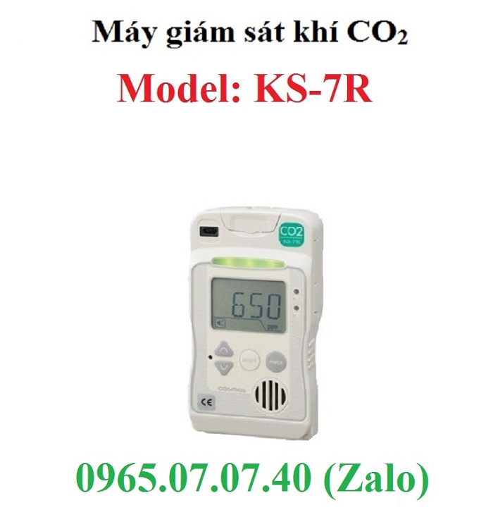 Máy đo khí CO2 chất lượng cảm biến kỹ thuật số thông minh