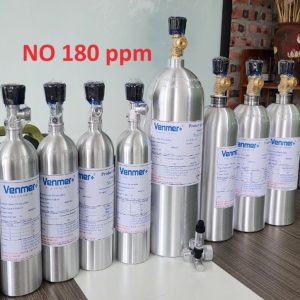 Bình khí hiệu chuẩn NO nồng độ 180 ppm