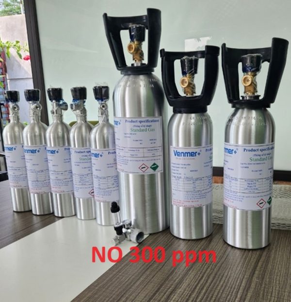 Bình khí hiệu chuẩn NO nồng độ 300 ppm