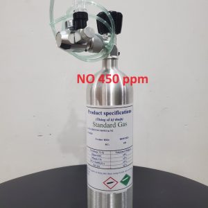 Bình khí hiệu chuẩn NO nồng độ 450 ppm