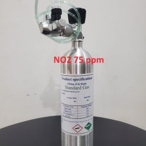 Bình khí hiệu chuẩn NO2 nồng độ 75 ppm