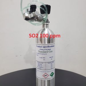 Bình khí hiệu chuẩn SO2 nồng độ 100 ppm