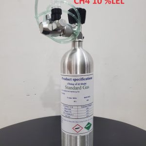 Chai khí hiệu chuẩn CH4 nồng độ 10 %LEL