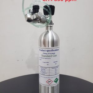 Chai khí hiệu chuẩn CH4 nồng độ 850 ppm