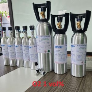 Bình khí hiệu chuẩn O2 nồng độ 1 vol% 5 Bình khí hiệu chuẩn O2 nồng độ 1 vol%