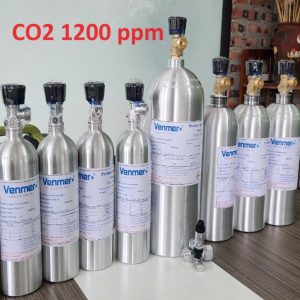 Bình khí hiệu chuẩn CO2 nồng độ 1200 ppm