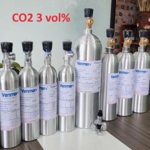 Bình khí hiệu chuẩn CO2 nồng độ 3 vol%