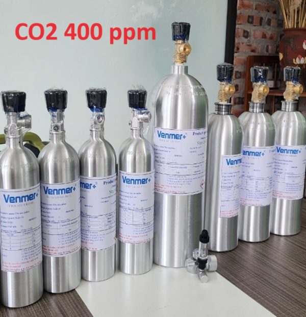 Bình khí hiệu chuẩn CO2 nồng độ 400 ppm