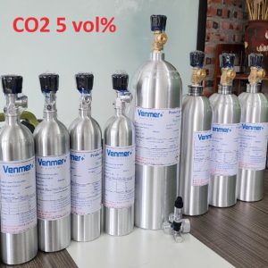 Bình khí hiệu chuẩn CO2 nồng độ 5 vol%