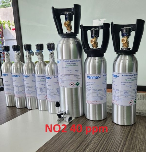 Bình khí hiệu chuẩn NO2 nồng độ 40 ppm